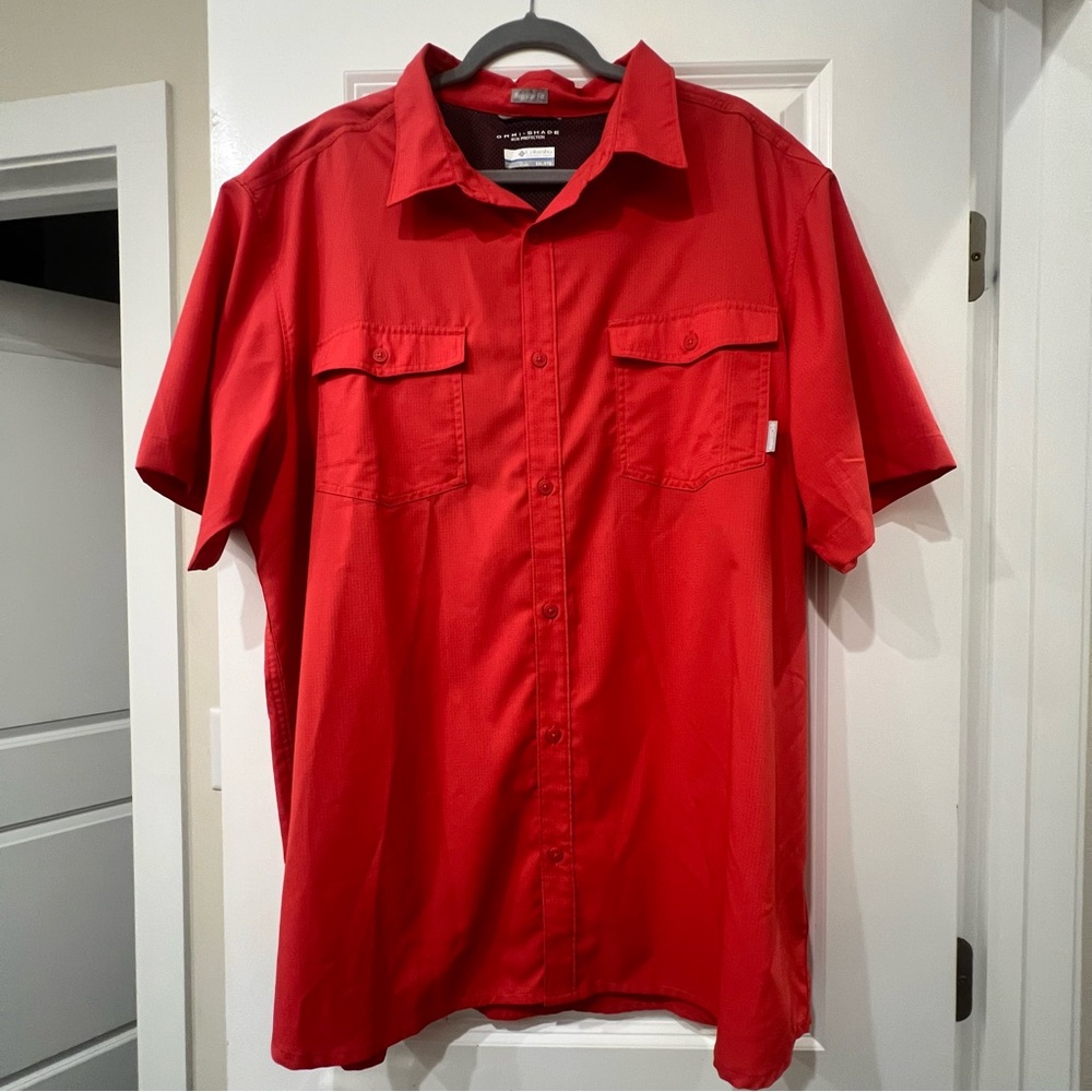 Columbia Omni-shade button up shirt